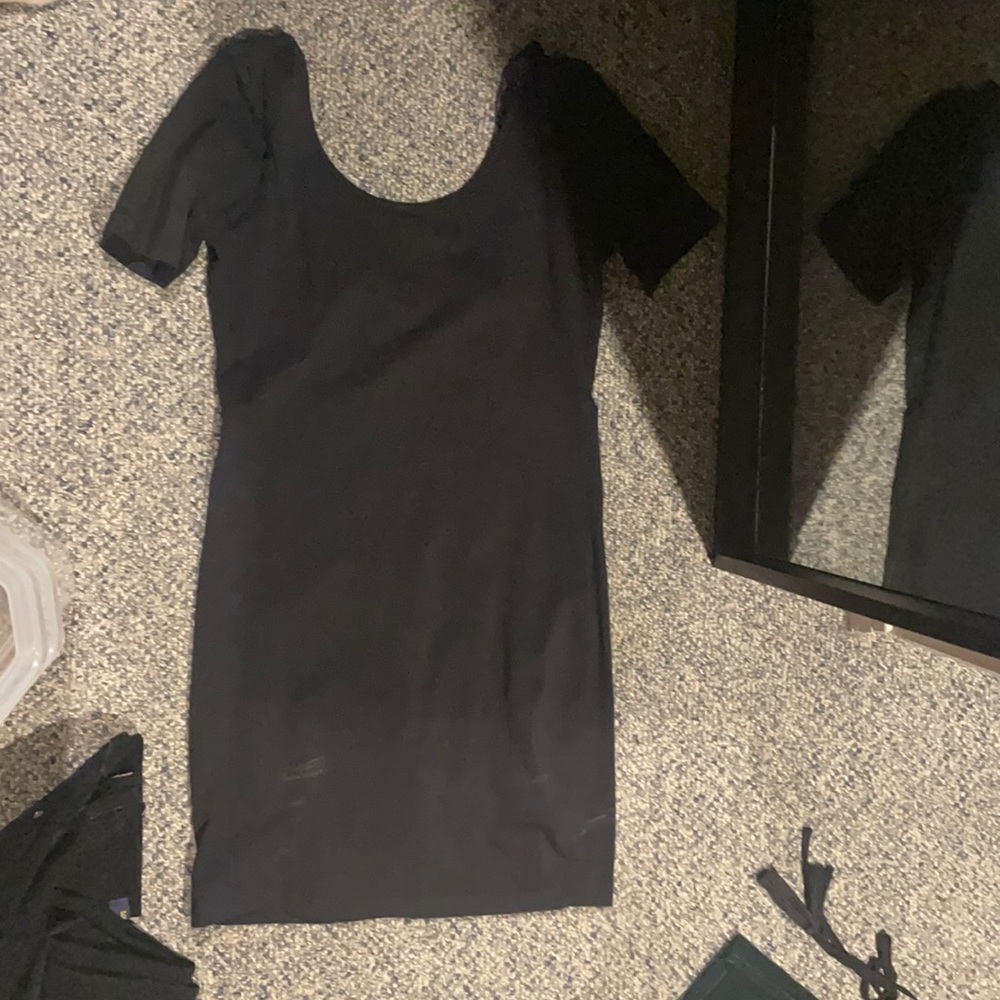 Forever 21 tight black dress